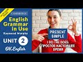 Unit 2 Present Simple  - Настоящее простое время в английском | старая версия урока |