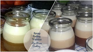 Resep PUDING TIRAMISU 3 Lapis, Manis, Lembut dan Creamy Cocok untuk Ide Jualan?