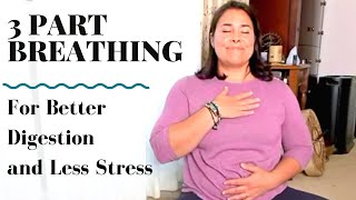 3 Part Breathing For Better Digestion And Less Stress