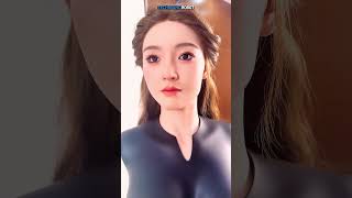 Ultra Realistic Android Bust | Humanoid Robot Face Close Up | AI Social Robot  china AI girlfriend
