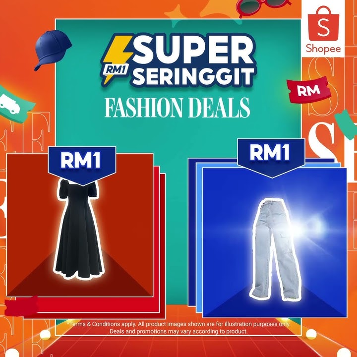 Let's Shop With 6.6 Super Seringgit Fashion Deals  🛍