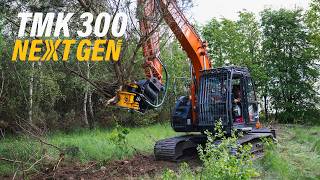 TMK 300 Next Gen working in Denmark! - Hitachi 135 US Excavator