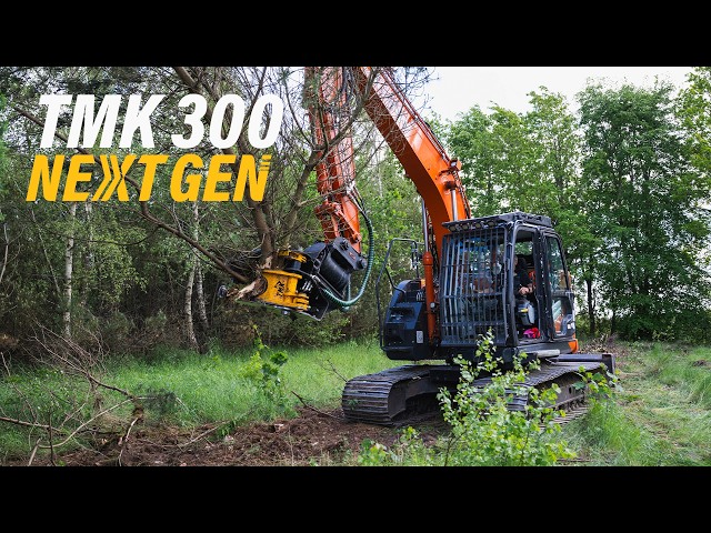 TMK 300 Next Gen working in Denmark! - Hitachi 135 US Excavator