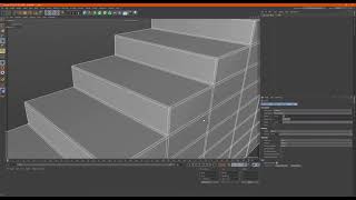 Cinema 4D|| Stair Modeling Pt.1