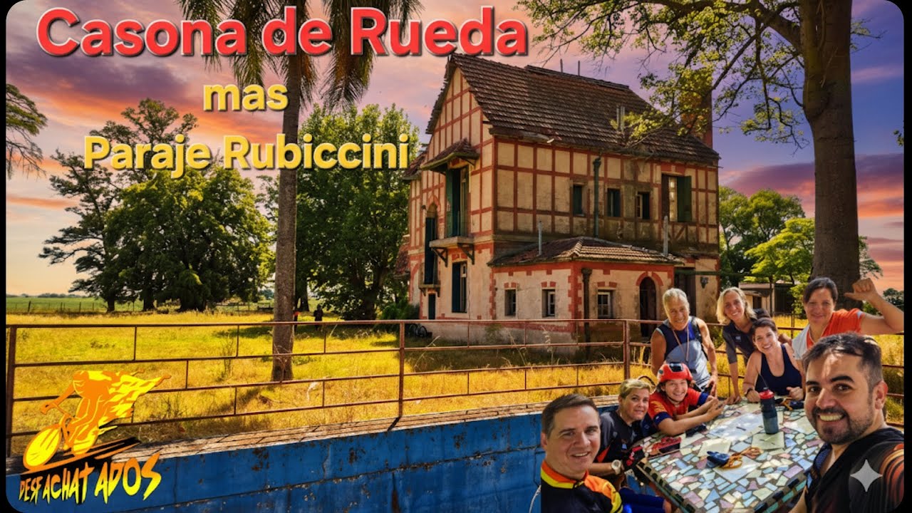 Casona de Rueda mas Paraje Rubiccini. #mtb #casaabandonada #theunfugiven #drone 