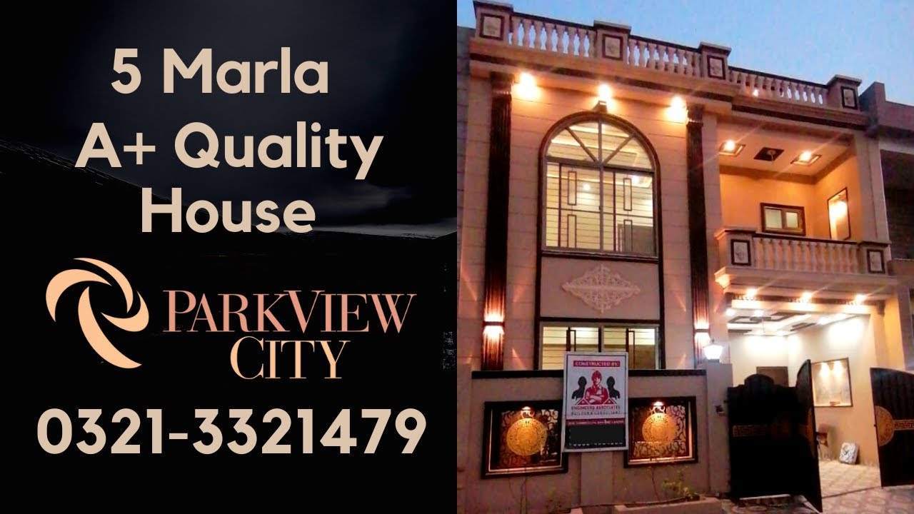 5 Marla House for Sale in Park View City Lahore Park View City Lahore