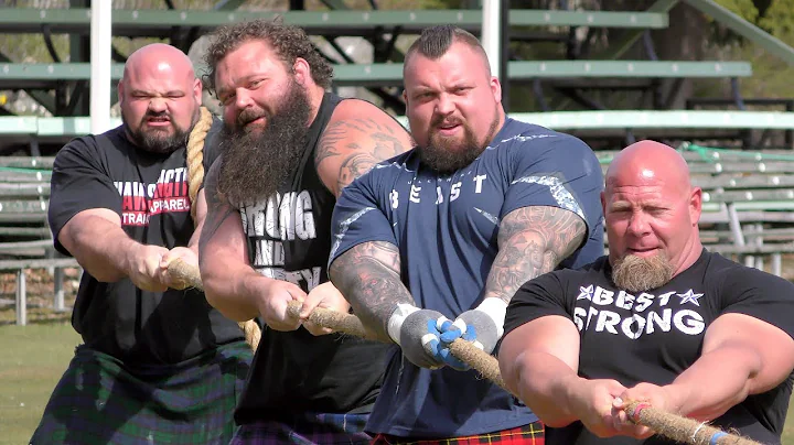 World's Strongest Men in a Tug o' War Challenge at Braemar Gathering Highland Games site in Scotland - DayDayNews