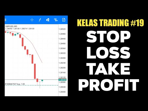 Cara Setting Stop Loss Dan Take Profit SL TP Untuk Pemula || Kelas Trading #19