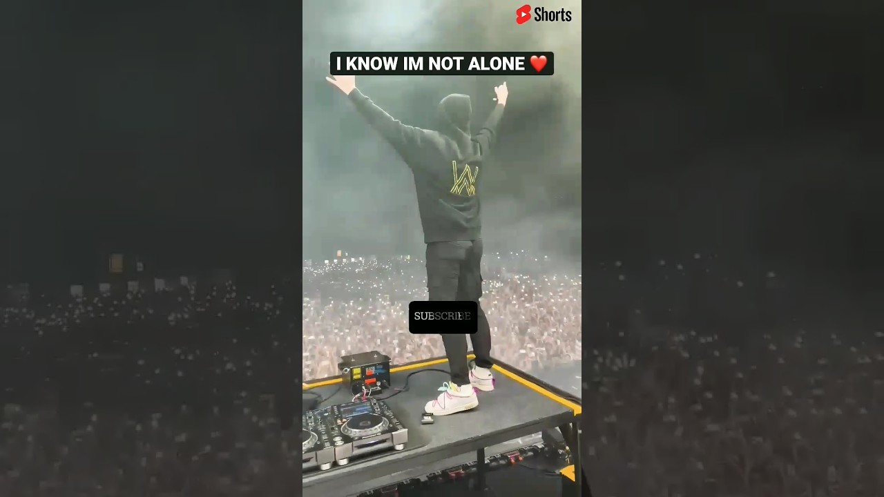 Alan Walker - I Know I Am Not Alone #short @Alanwalkermusic  #shorts #tiktok