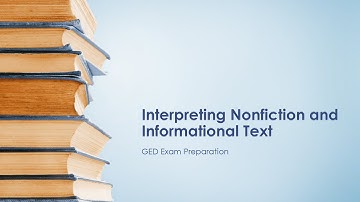 02 Interpreting Nonfiction and Informational Text - Part 2