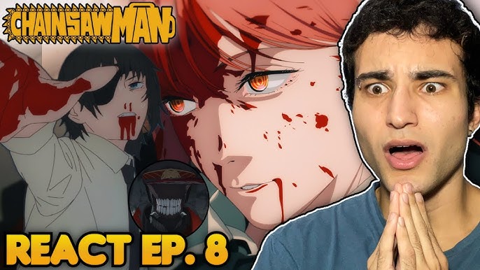 18) Denji e Makima fizeram AQUILO 🔞😳 React Chainsaw Man EP. 5 