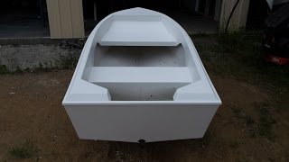 Fibreglass Boat Building from Mold - Completion