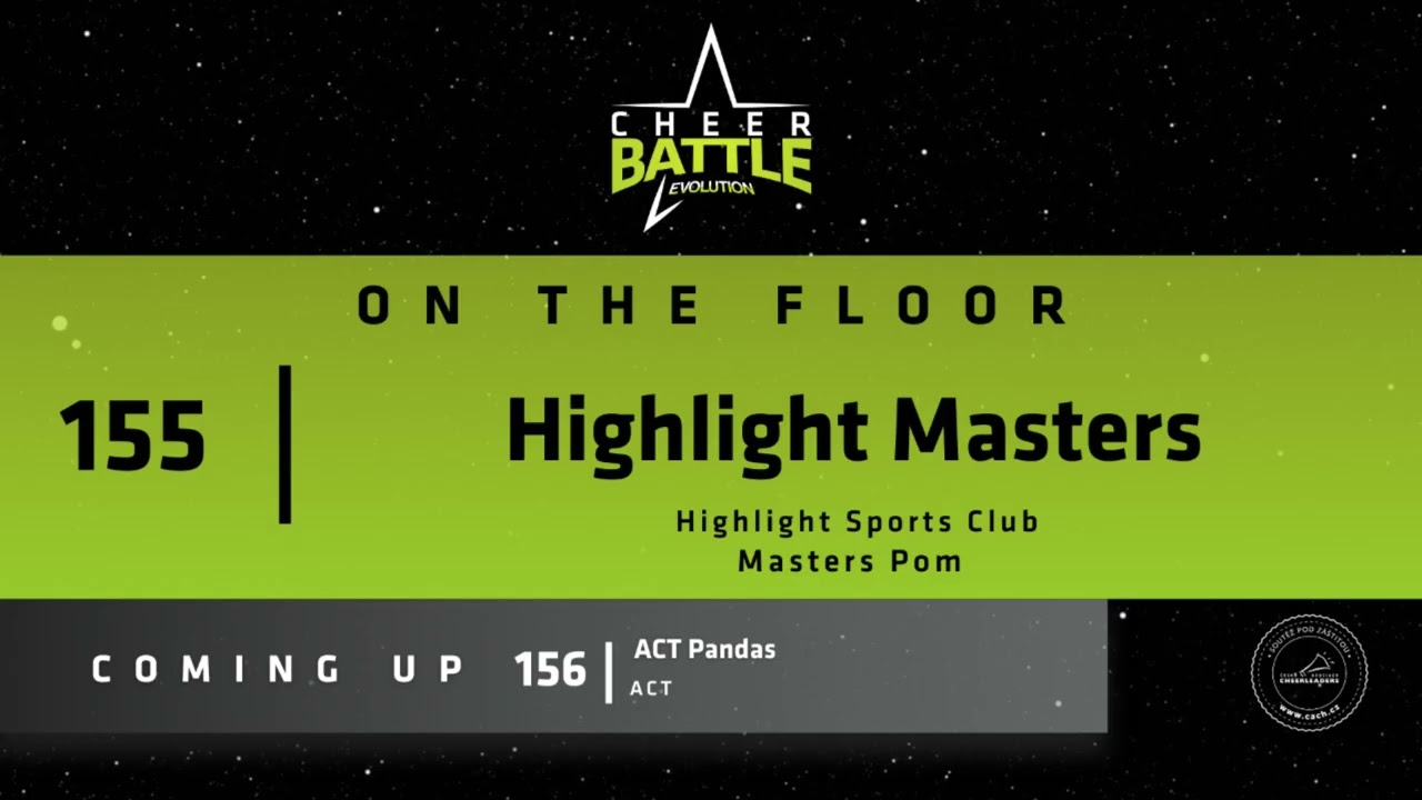 155   Masters Pom Highlight Sports Club Highlight Masters