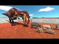 Escape from Ice Age Momma T-Rex - Animal Revolt Battle Simulator