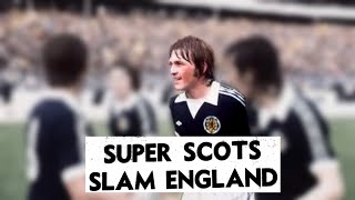 1974 Kenny Dalglish vs England H (British home championship, highlights)