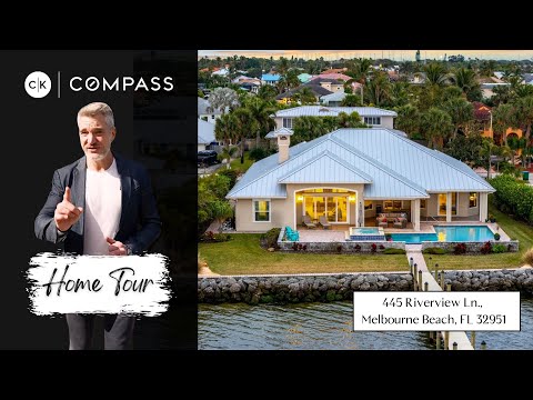 445 Riverview Ln., Melbourne Beach, FL home video tour