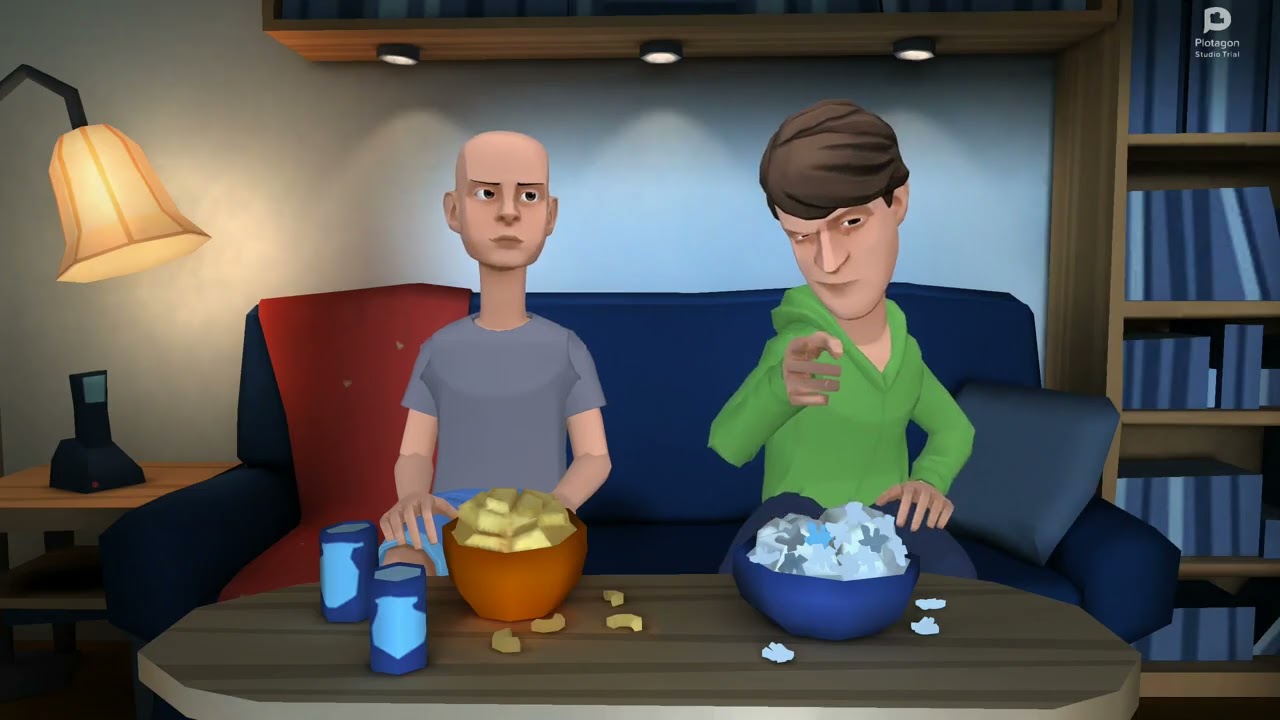 Classic Caillou Watch Sausage Party / Grounded