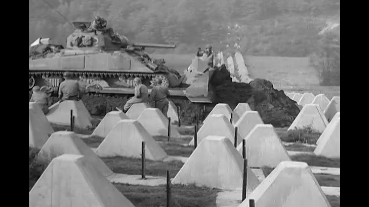 3 Ways to Cross Dragon's Teeth on the Siegfried Line 1944 HD YouTube