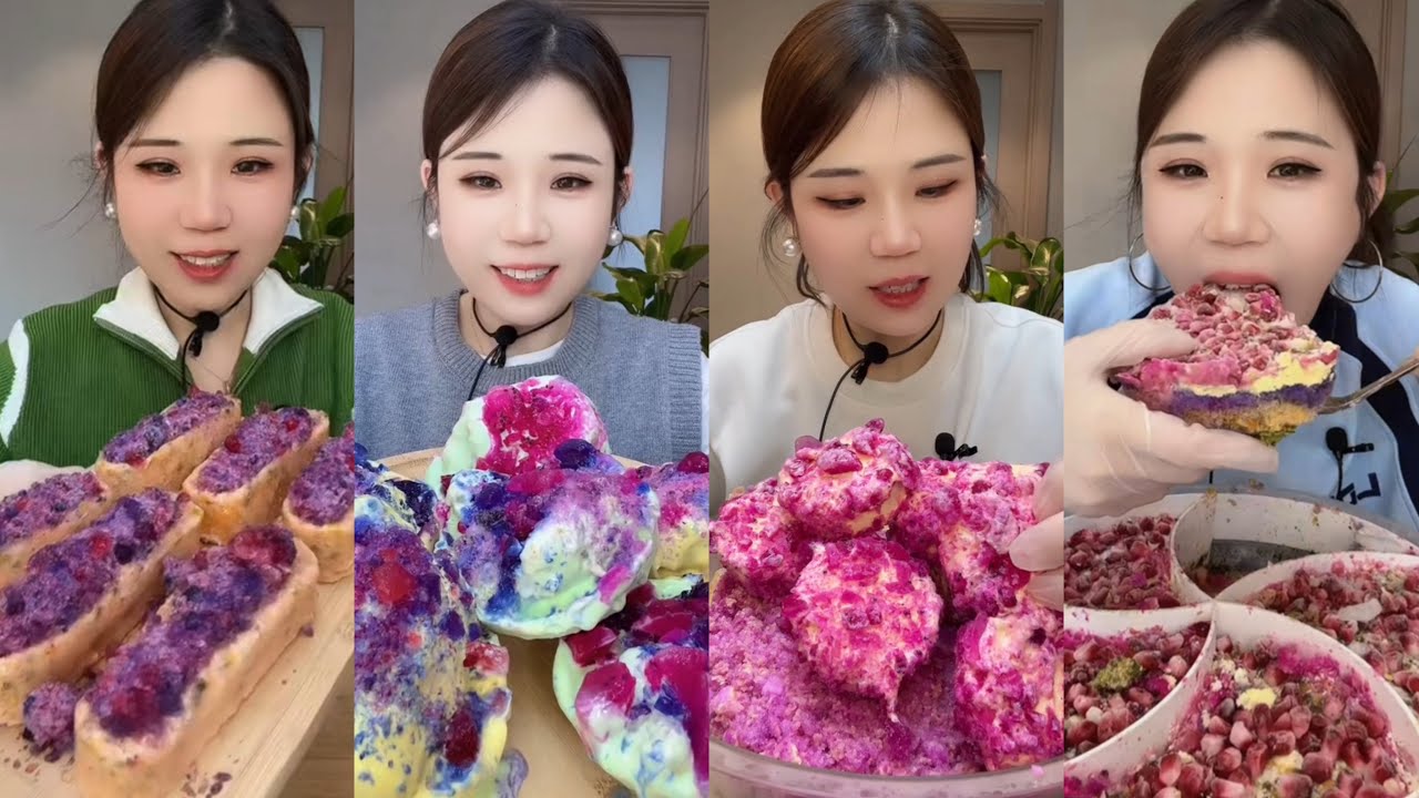 YY EATING PASSION FRUIT AND JEWELRY CRUNCHY ICE COMPILATION 