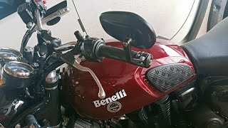 Soft rubber grips for my Benelli Imperiale 400 #classic #classicbikes screenshot 5
