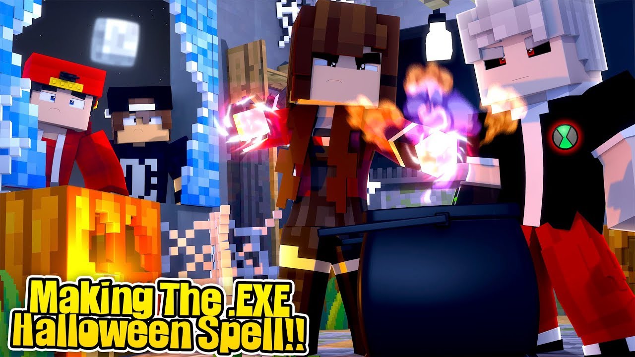 Minecraft .EXE - BEN 10 .EXE & A WITCH ARE MAKING THE .EXE 