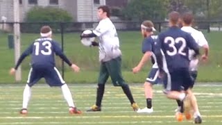 Brodie Smith's No Look Throw