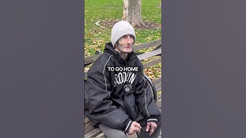 Tough Homeless Man Shows His EMOTIONAL Side 😢❤️