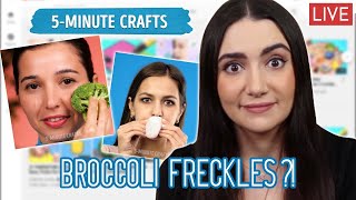 Testing More Bizarre Beauty Hacks from 5Minute Crafts