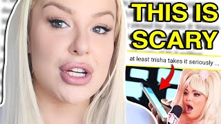 TANA MONGEAU CRAZY STALKER DRAMA ... she addresses the comments