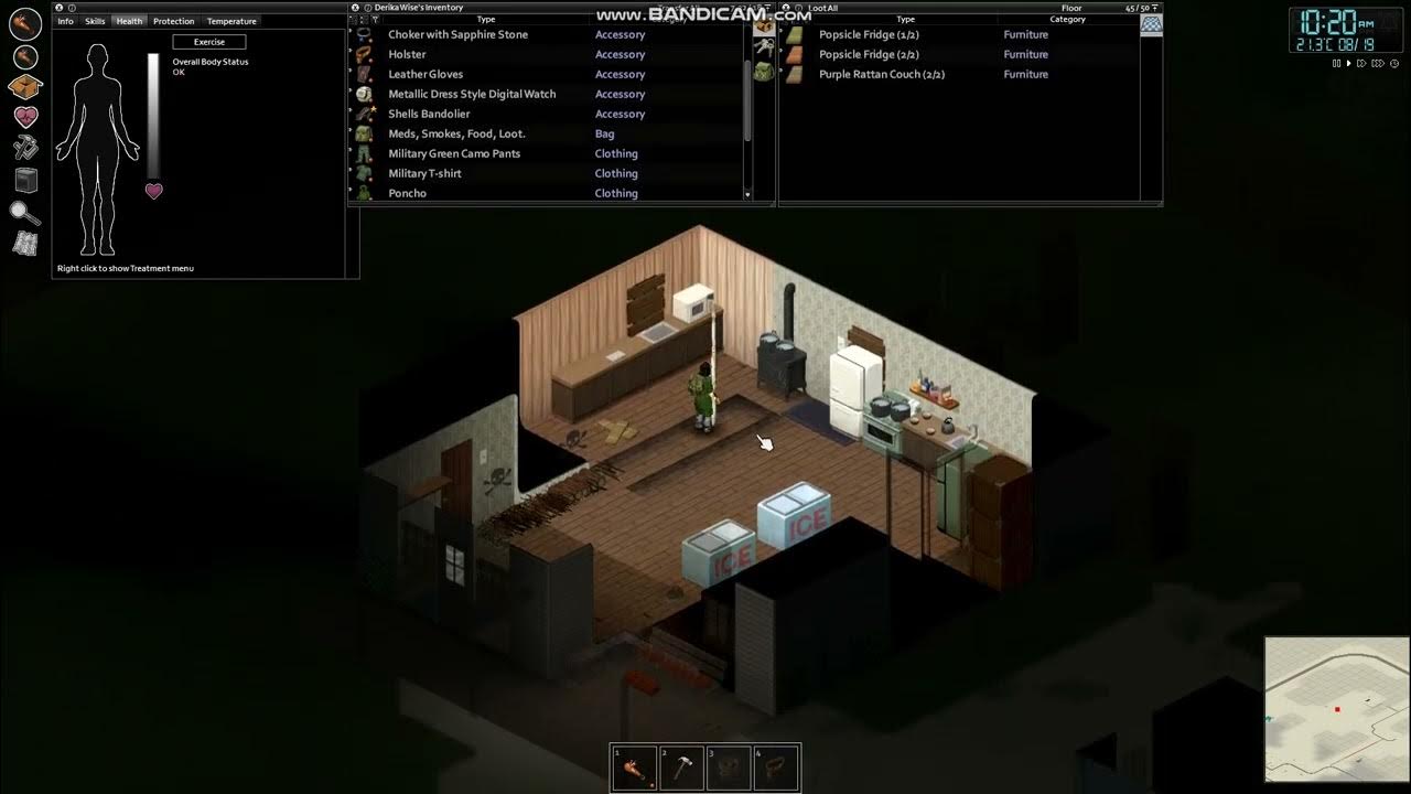 Project Zomboid Tour of North Muldraugh Farm base DeathWard YouTube