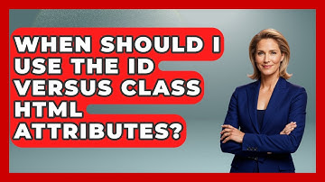 When Should I Use the ID Versus Class HTML Attributes? | Simple HTML Studio News