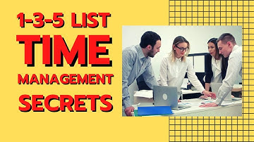 135 List Time Management Secrets to Supercharge Your Productivity