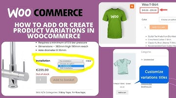 How To  Add /Create Attributes & Variations for WooCommerce ( Color, Size & Photos) 2021