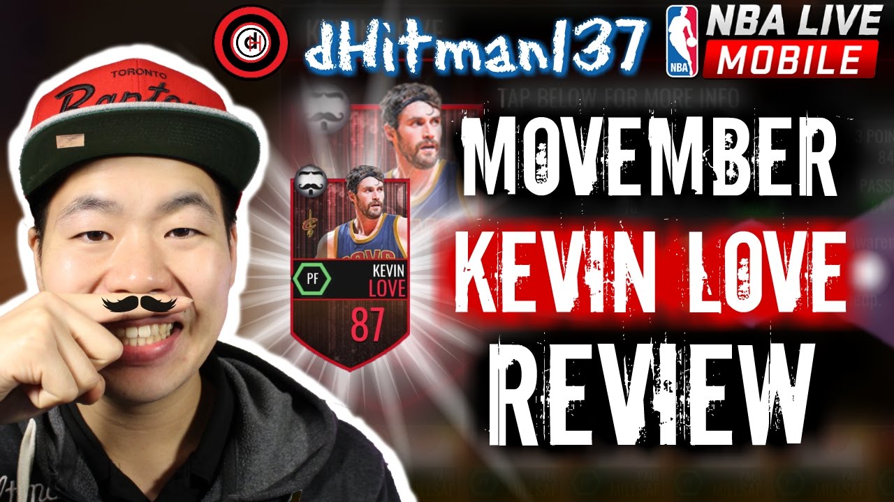 Movember Kevin Love Review - Mo Love Mo 3pts - Nba Live Mobile Gameplay