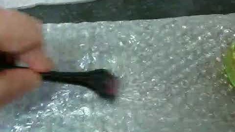 How to quickly pop bubble wrap for recycling!