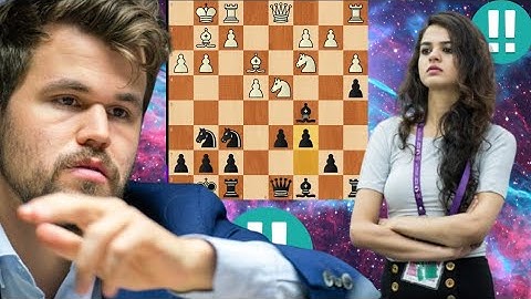 Chess game 58, Magnus Carlsen vs Tania Sachdev