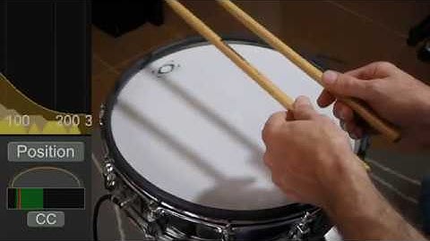 eDRUMin: Setting up Positional Sensing