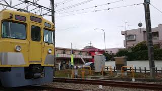 [4K]西武新宿線2000系2061F+2413F 新所沢の開かずの踏切自転車地獄