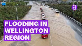 Roads underwater as thunderstorms lash Wellington region | Stuff.co.nz