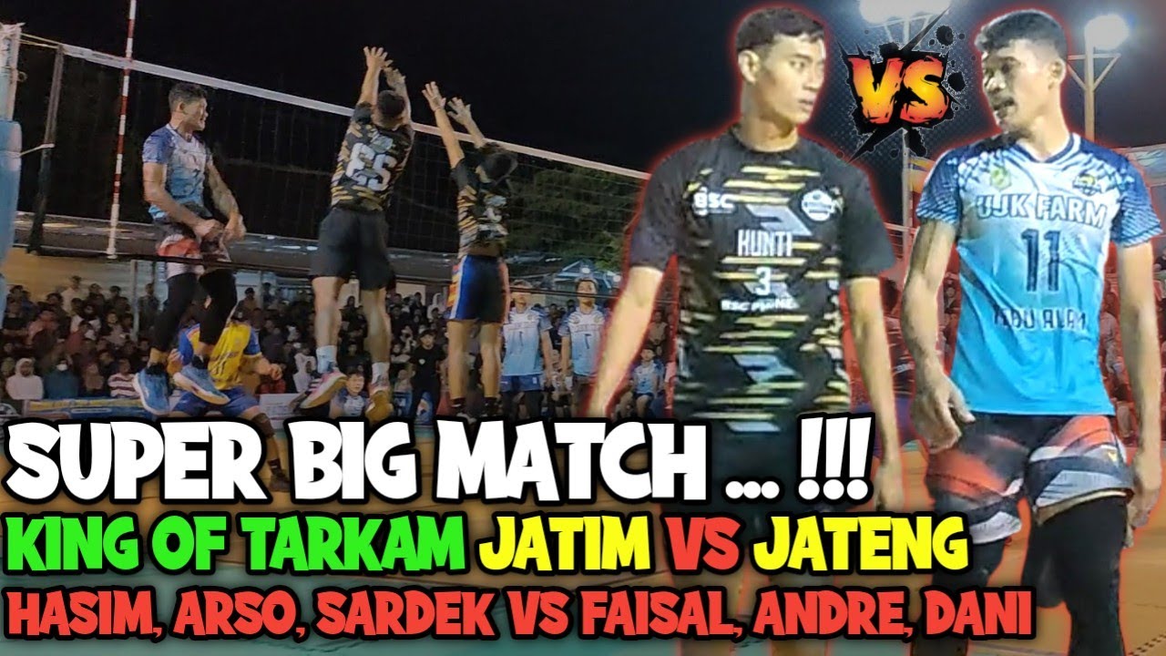 FINAL BIG MATCH ‼️ The King Tarkam "JATENG" HASIM, SARDEK, ARSO VS "JATIM" FAISAL, ANDRE, DANI