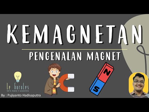 Fisika Kelas 9 - Kemagnetan (1) - Kemagnetan, Sifat Magnet, Bahan Magnet, Elektromagnet