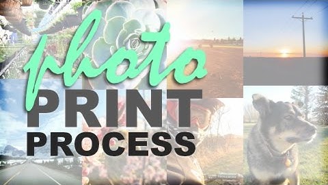 My Photo Printing Process for Project Life