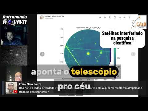 A imensa quantidade de satélites em órbita já estão interferindo nas pesquisas em astronomia?