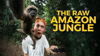 Exploring The RAW Amazon Rainforest for 3 Days