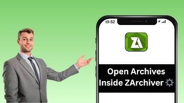 How to Set Your Internal Archive Opening Action on ZArchiver | Open ZIP & RAR Files  (2025 Guide)