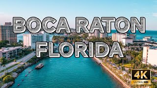 Boca Raton Florida : Fun in the Sun Walking Tour around downtown Boca 4K