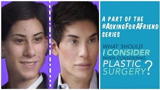 What to consider about plastic surgery