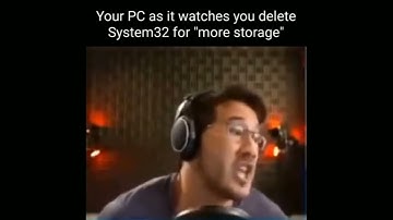 Your PC as it watches you delete System32 for 