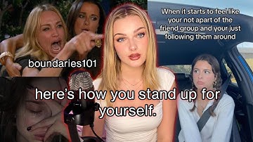 stop being a pushover 101- How to say NO & set boundaries without guilt