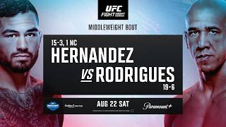 UFC SACRAMENTO LIVE HERNANDEZ VS RODRIGUES LIVESTREAM & FULL FIGHT COMPANION